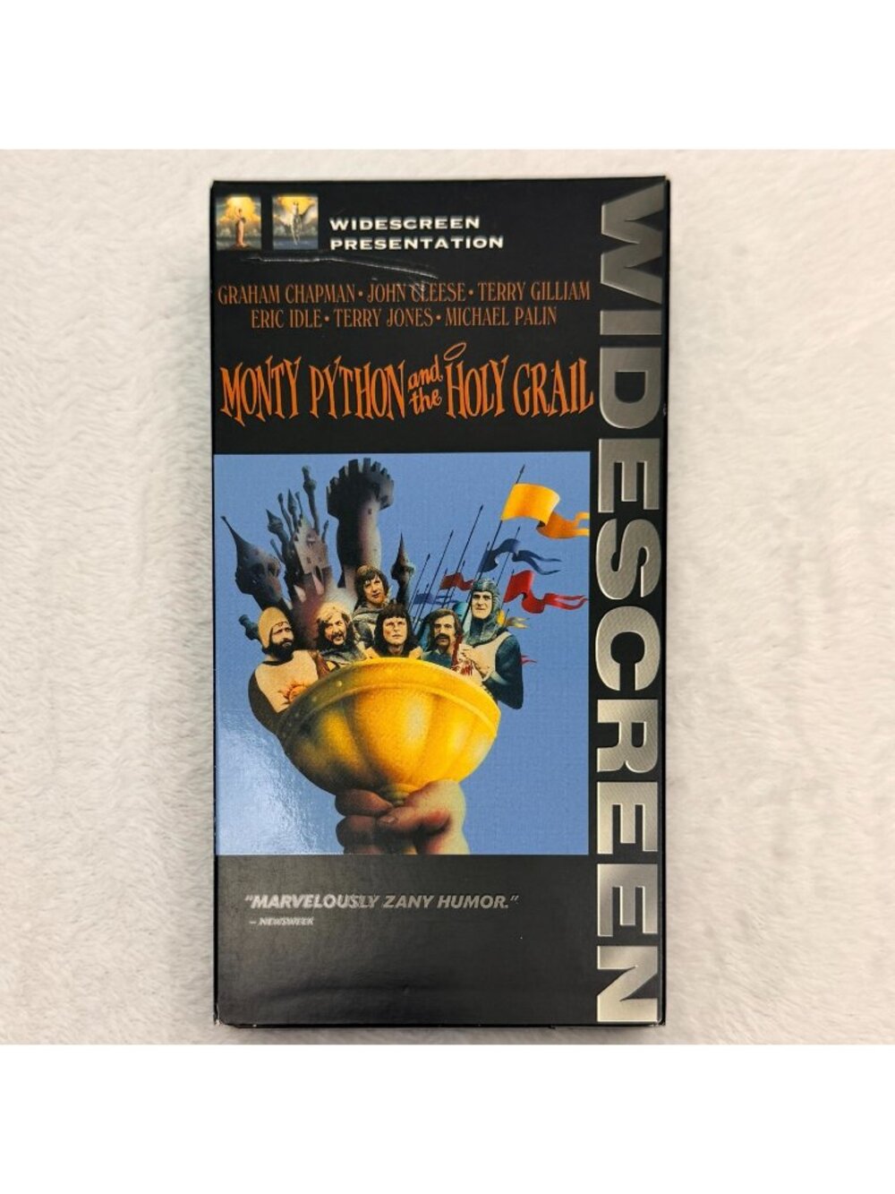 Monty Python & The Holy Grail Widescreen VHS 1974 Columbia Tri Star Home Video